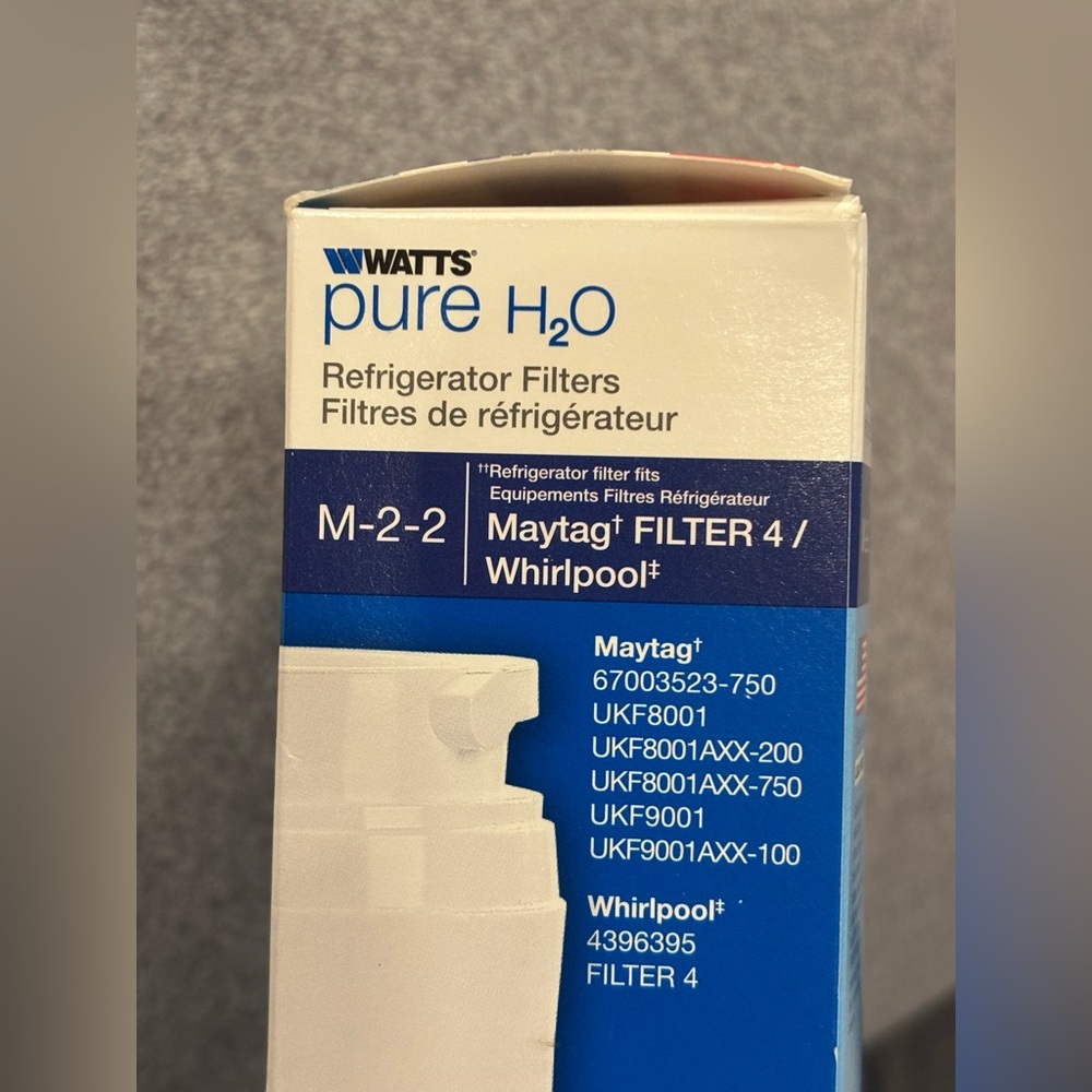 2 Watts Pure H2O M-2-2 Water Filters (read description)